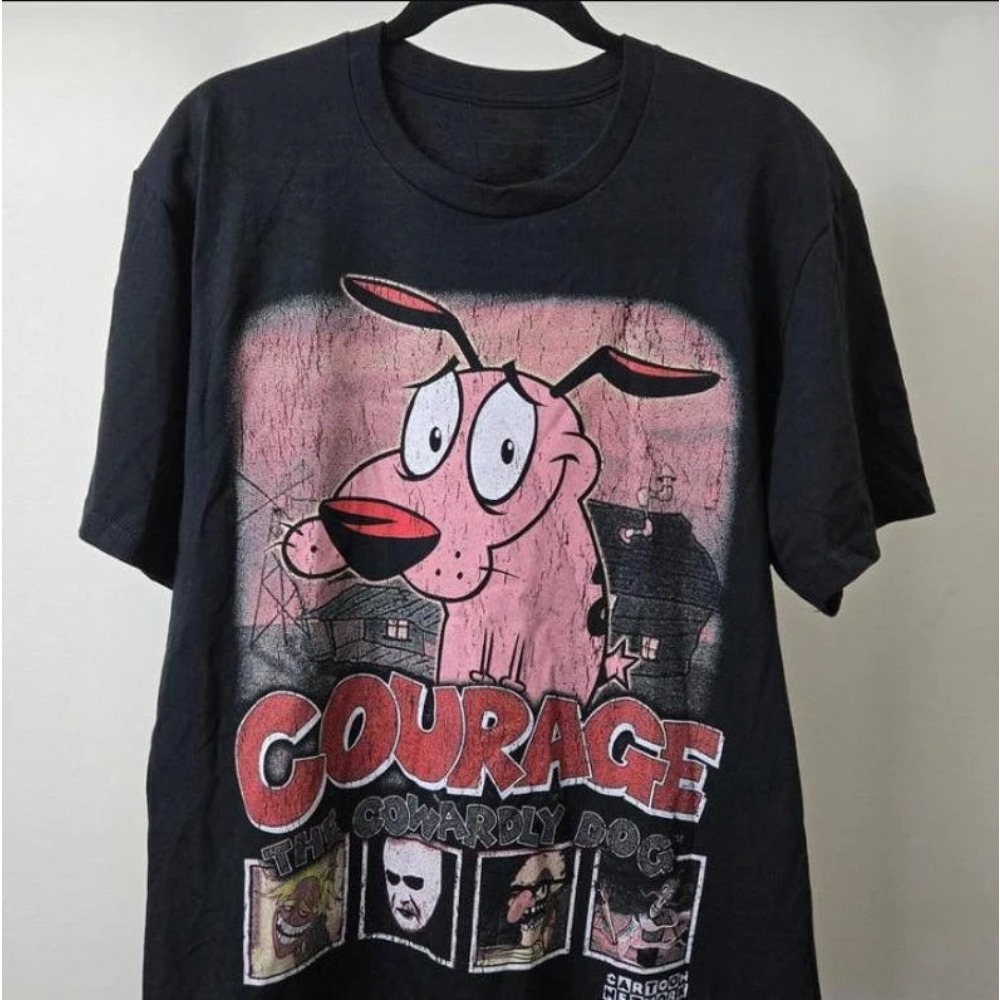 Summer Clothing For Women - Kaus Lengan Pendek Gambar Kartun Anjing