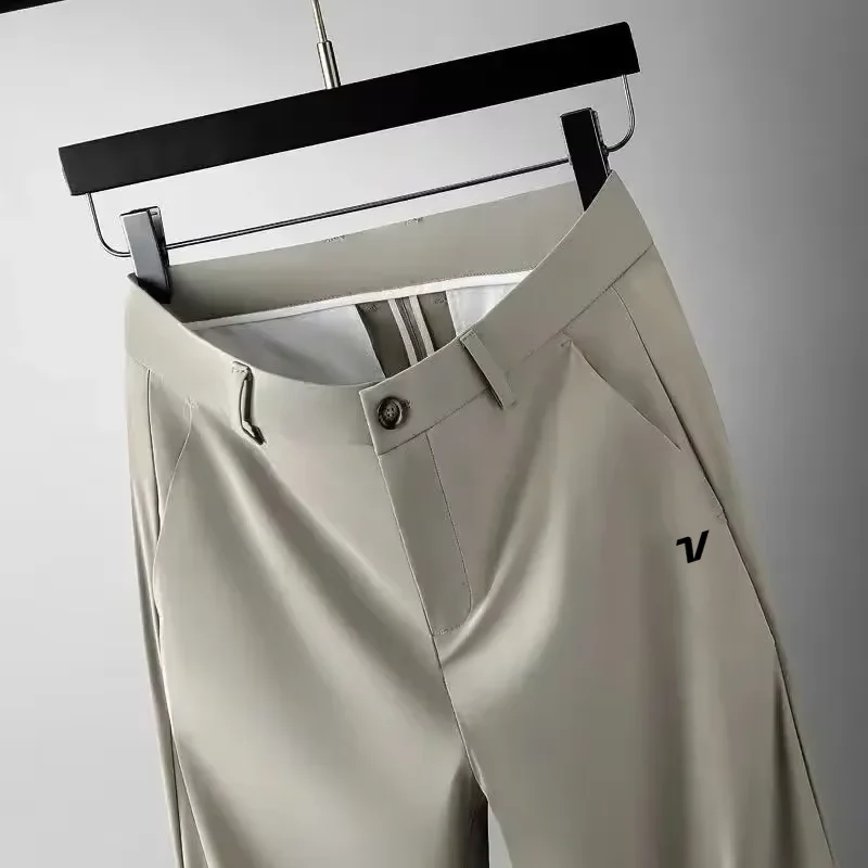 Summer Clothing Brands Men - Setelan Golf Pria Ringan Sutra Musim