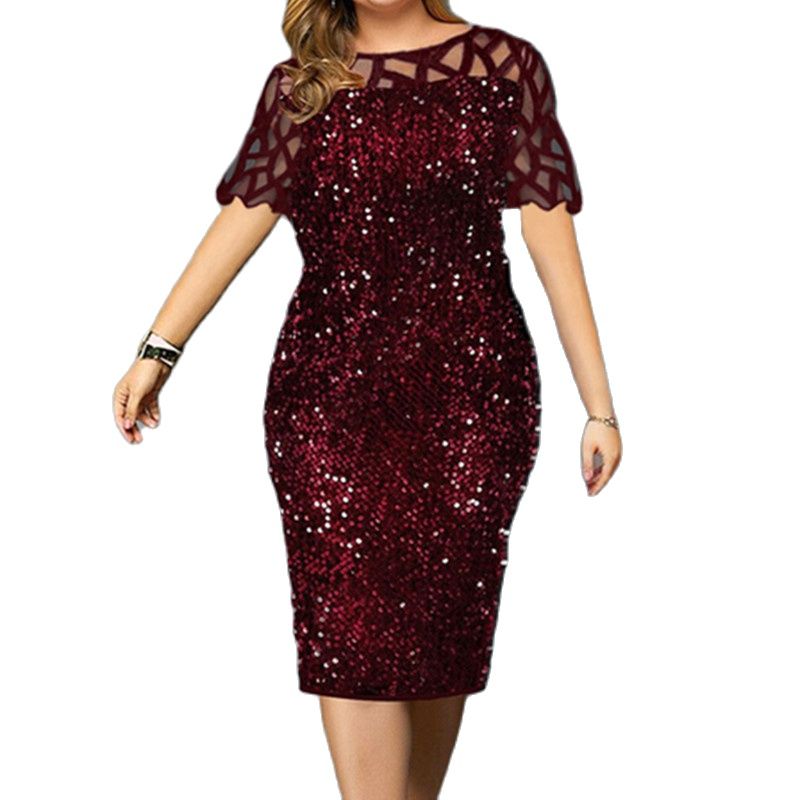 Summer Clothing For 70 Year Old Woman - 2022 Gaun Pesta Mengkilap Wanita M-5XL
