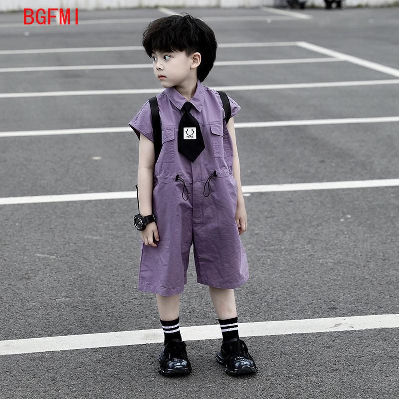 Summer Clothing For Baby Boy - Celana Pendek Musim Panas Anak-anak Overall