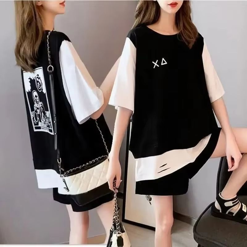 Summer Clothing Wear - Setelan Olahraga Kasual Wanita Ukuran Besar