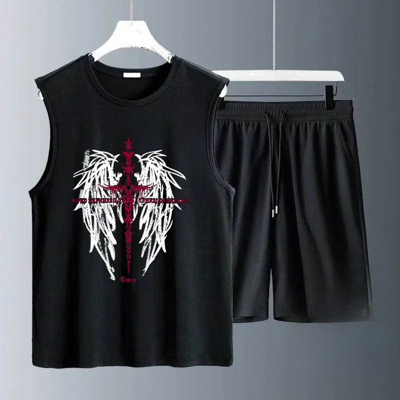 Summer Clothing Tops - Set Tank Top Pria Musim Panas