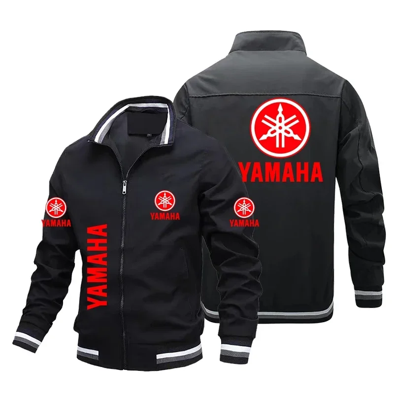 Summer Clothing Logo - Jaket Kustom Cetak Logo Yamaha Pria