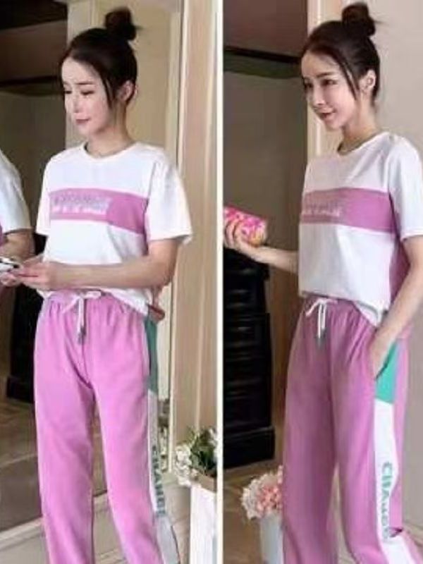 Summer Clothing Wear - Setelan Pakaian Olahraga Kasual Musim Panas