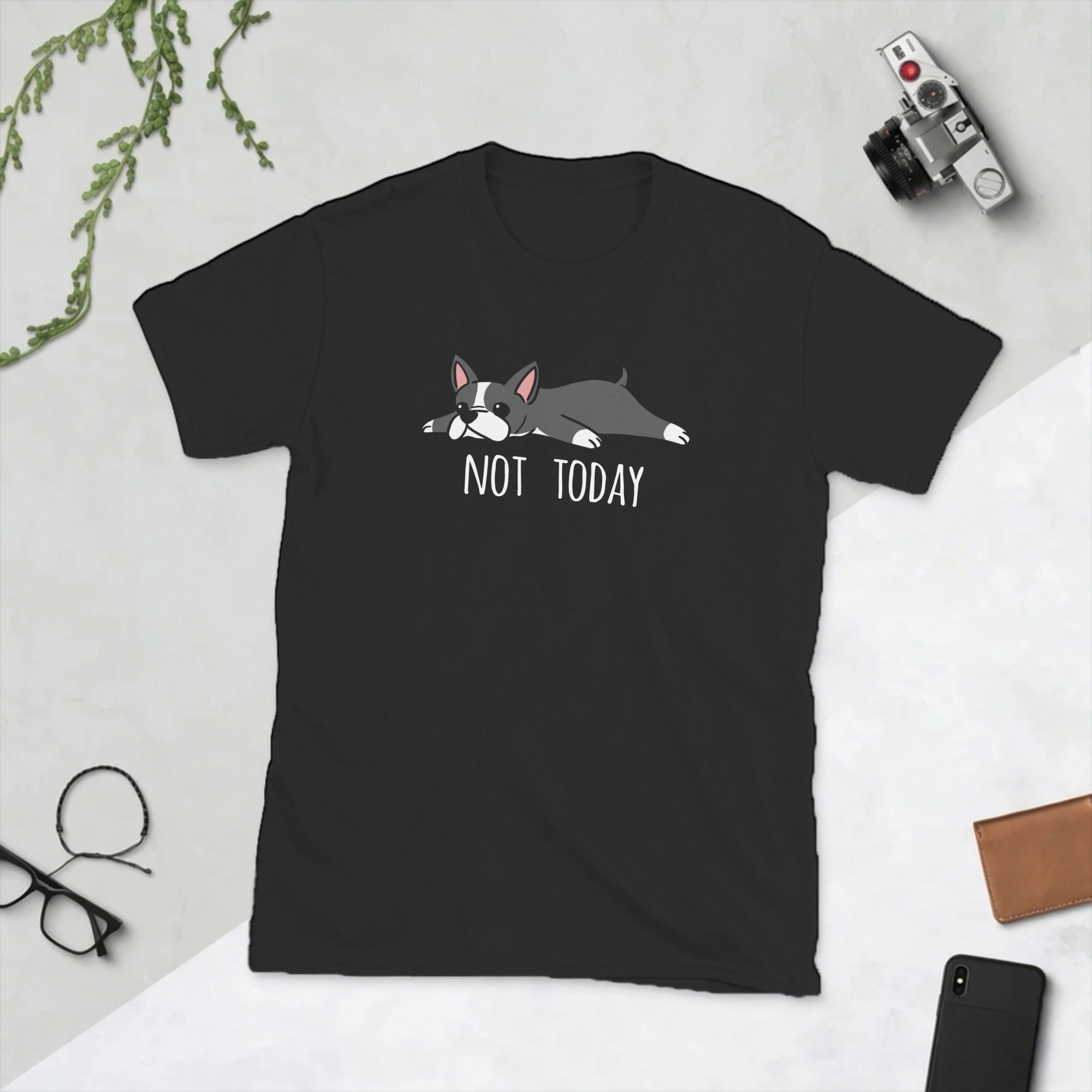 Summer Clothing Ideas - Kaus Pria Anjing Boston Terrier Lucu