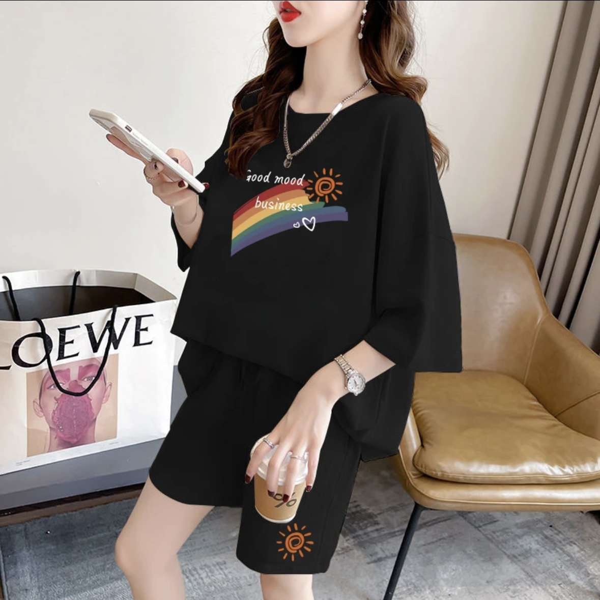 Summer Clothing For Women - Set Celana Pendek Musim Panas Wanita