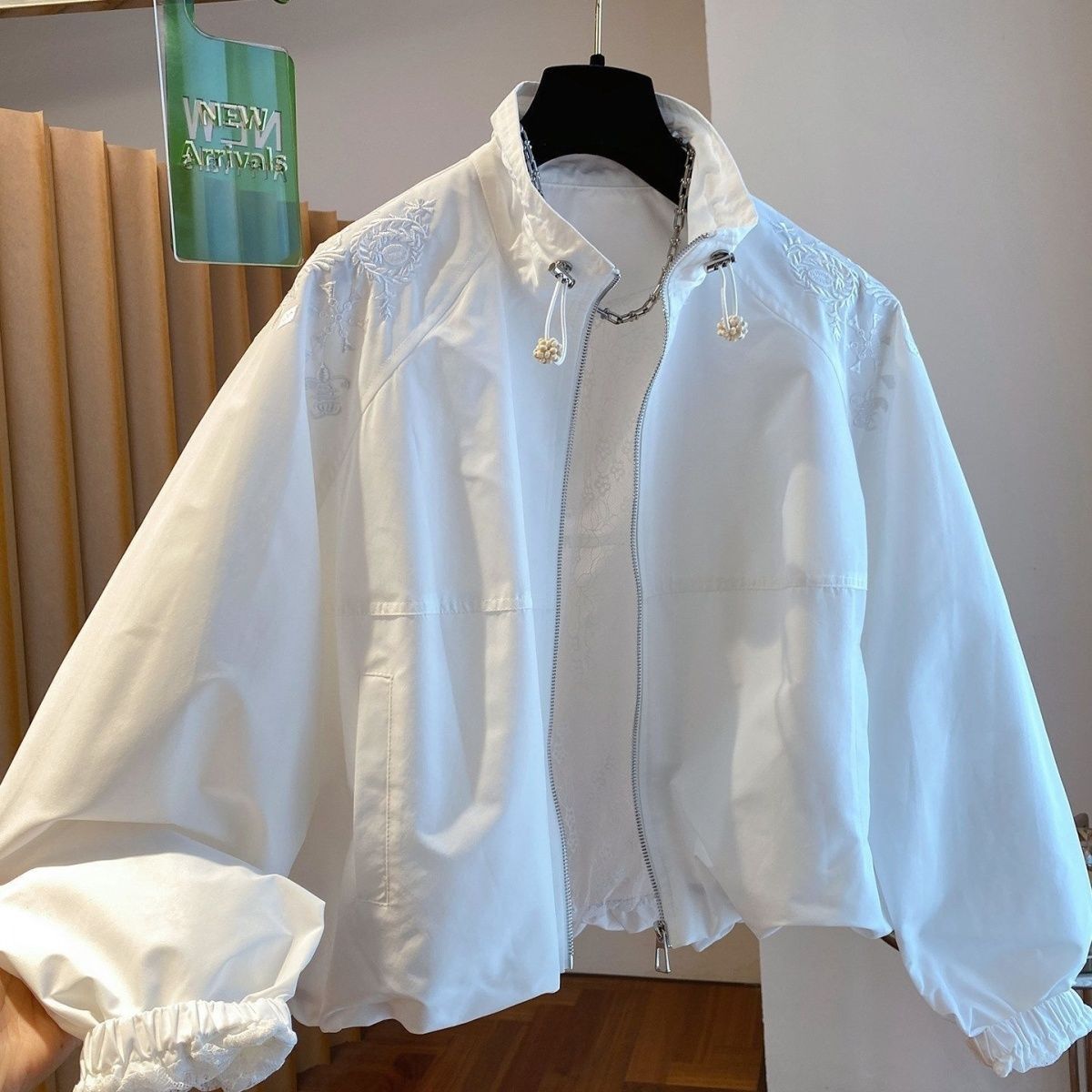 Mantel Tabir Surya Modis Wanit - Crew Clothing Summer Jacket ulasan dan harga
