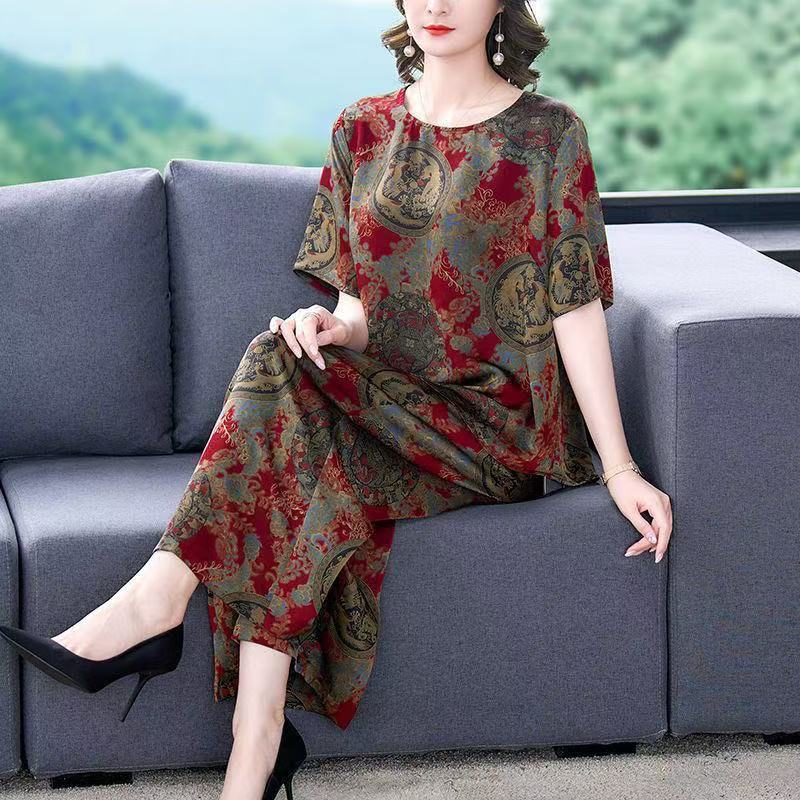 Pakaian Wanita Setelan Retro T - Summer Clothing Wear ulasan dan harga