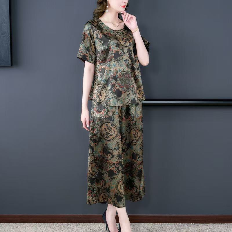 Pakaian Wanita Setelan Retro T - Summer Clothing Wear ulasan dan harga