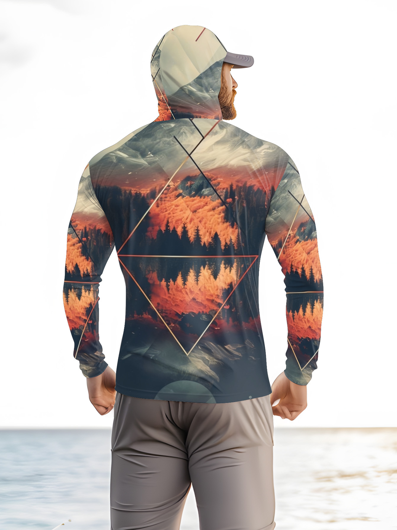 Hoodie Pancing Pria untuk Akti - Summer Clothing Tops ulasan dan harga