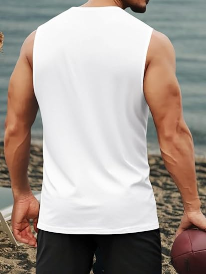 Set Tank Top Pria Musim Panas  - Summer Clothing Tops ulasan dan harga