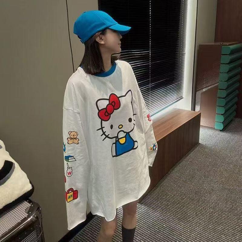 Kaus Gambar Kartun Lucu Gaya B - Summer Clothing For Women ulasan dan harga