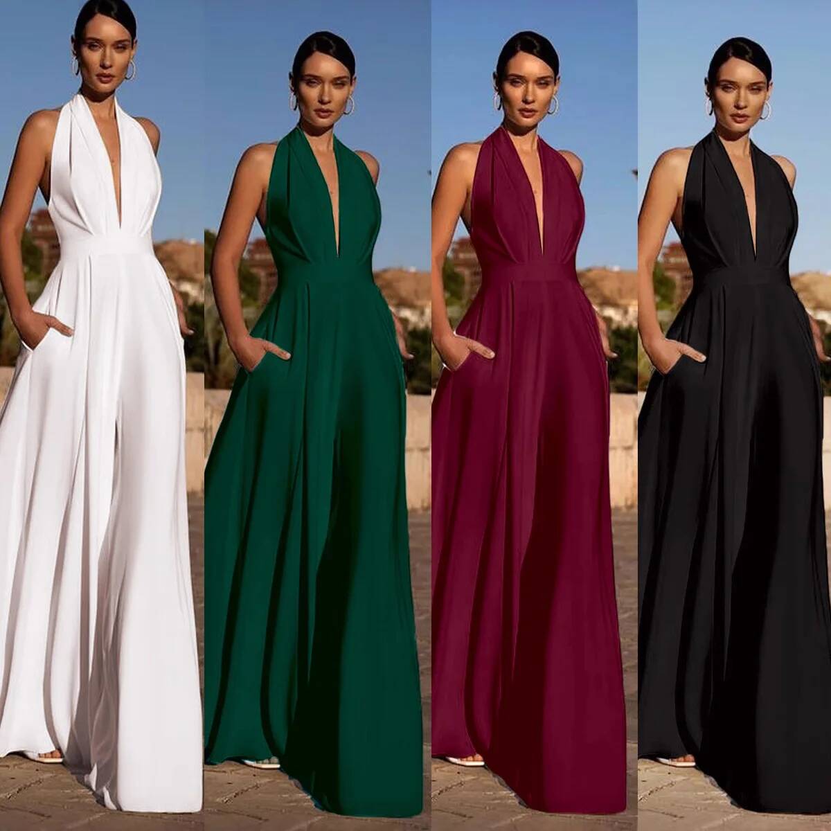 Jumpsuit Wanita Seksi Model De - Summer Clothing For 70 Year Old Woman ulasan dan harga