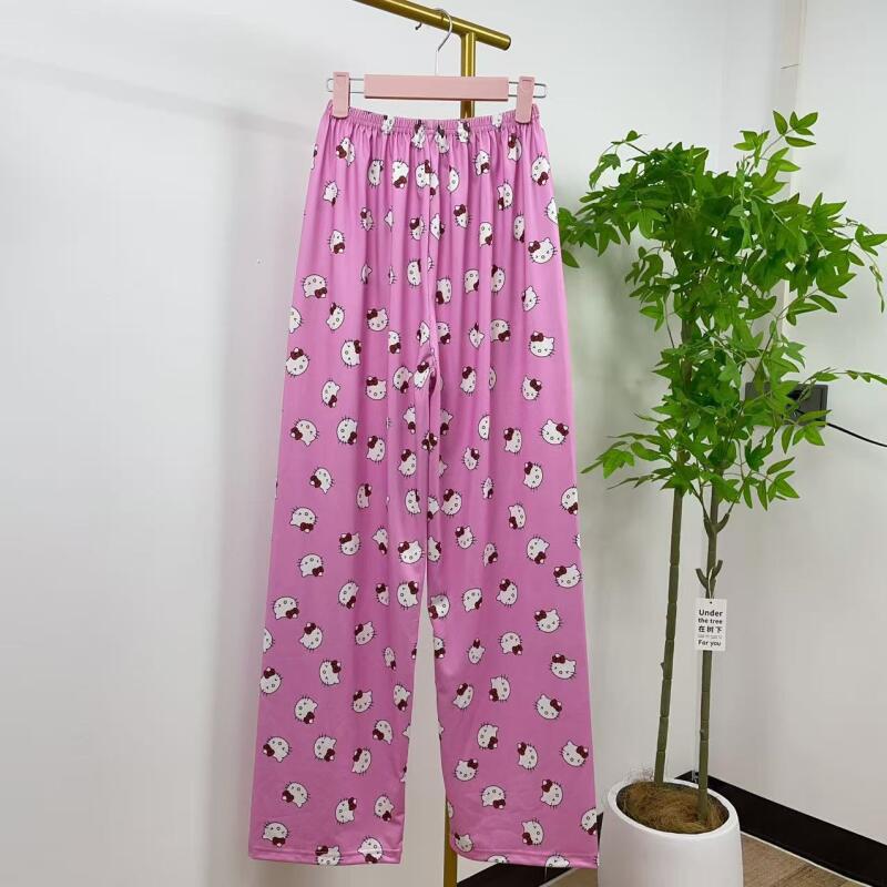 Piyama Kartun Baru Hello Kitty - Summer Cloth ulasan dan harga