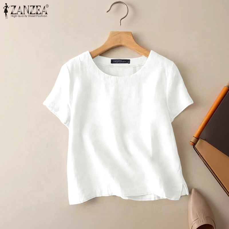 ZANZEA Blus Katun Kasual Musim - Summer Clothing Wear ulasan dan harga