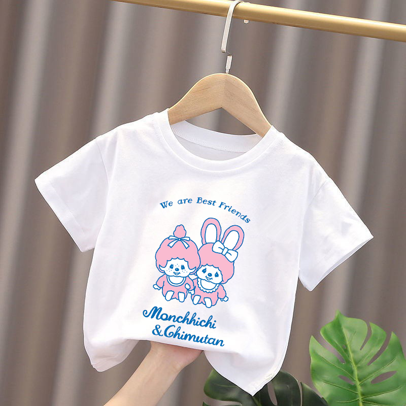 Kaus Anak-anak Monchhichi Kaus - Summer Clothing Baby Girl ulasan dan harga