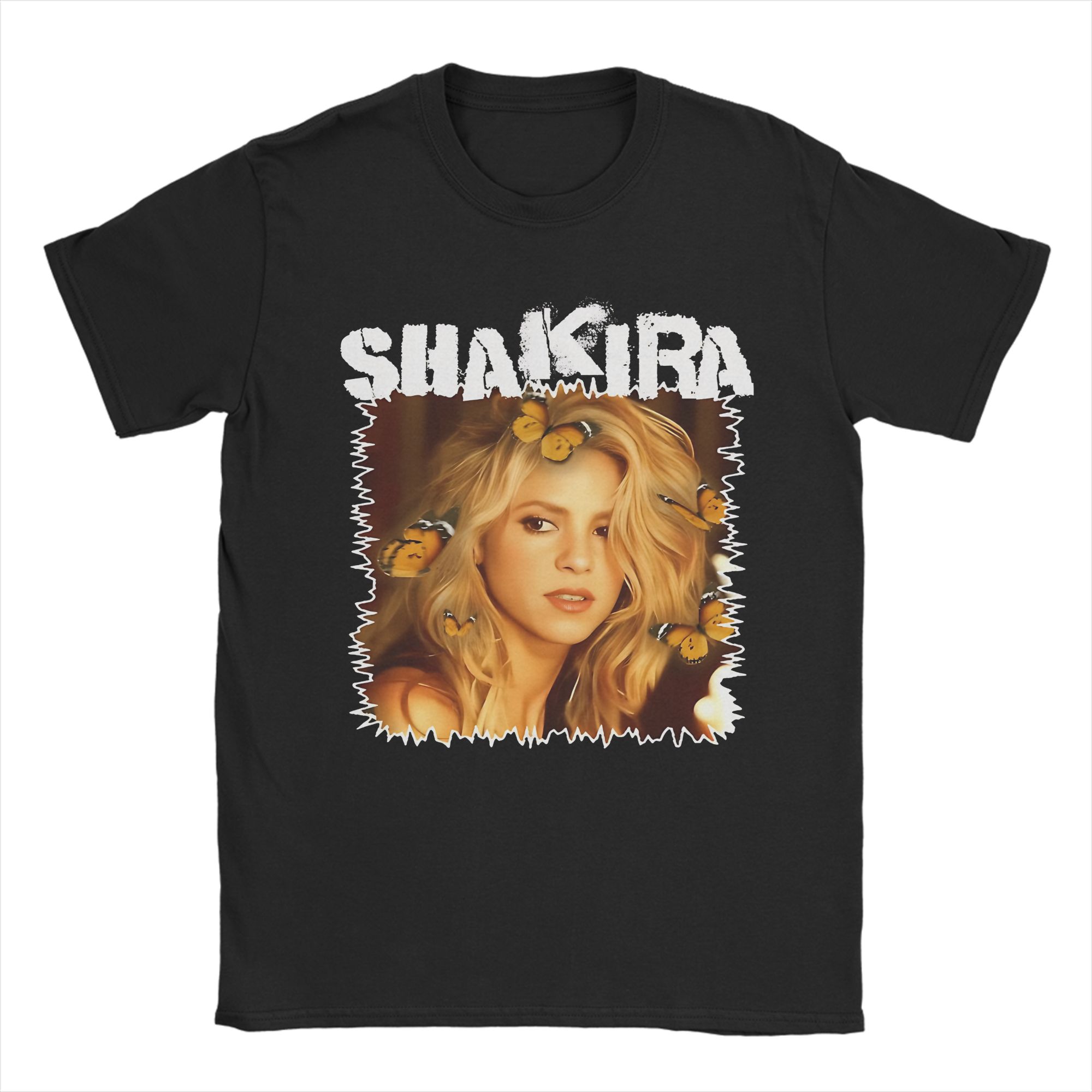 Kaus Pria Wanita Kaus Shakira  - Summer Clothing Ideas ulasan dan harga