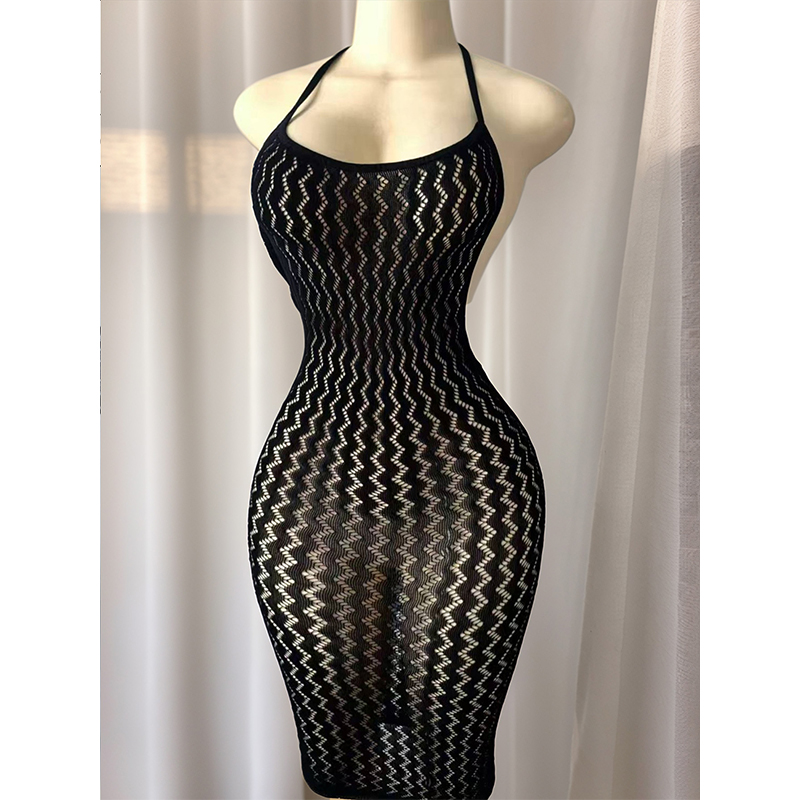 Gaun Pantai Jaring Wanita, Mod - Swim Cover Up Mesh ulasan dan harga