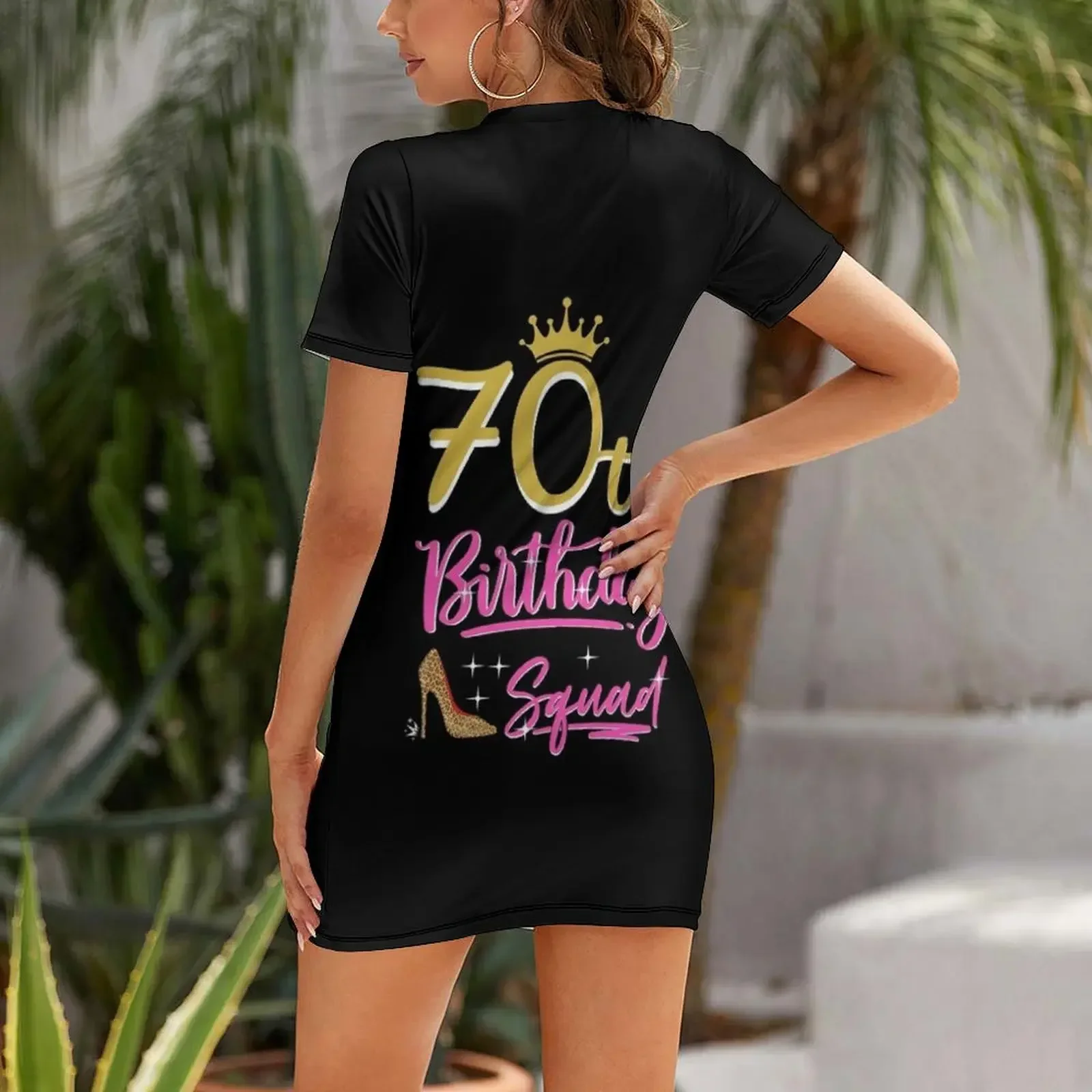 Gaun Lengan Pendek Hadiah Ulan - Summer Clothing For 70 Year Old Woman ulasan dan harga