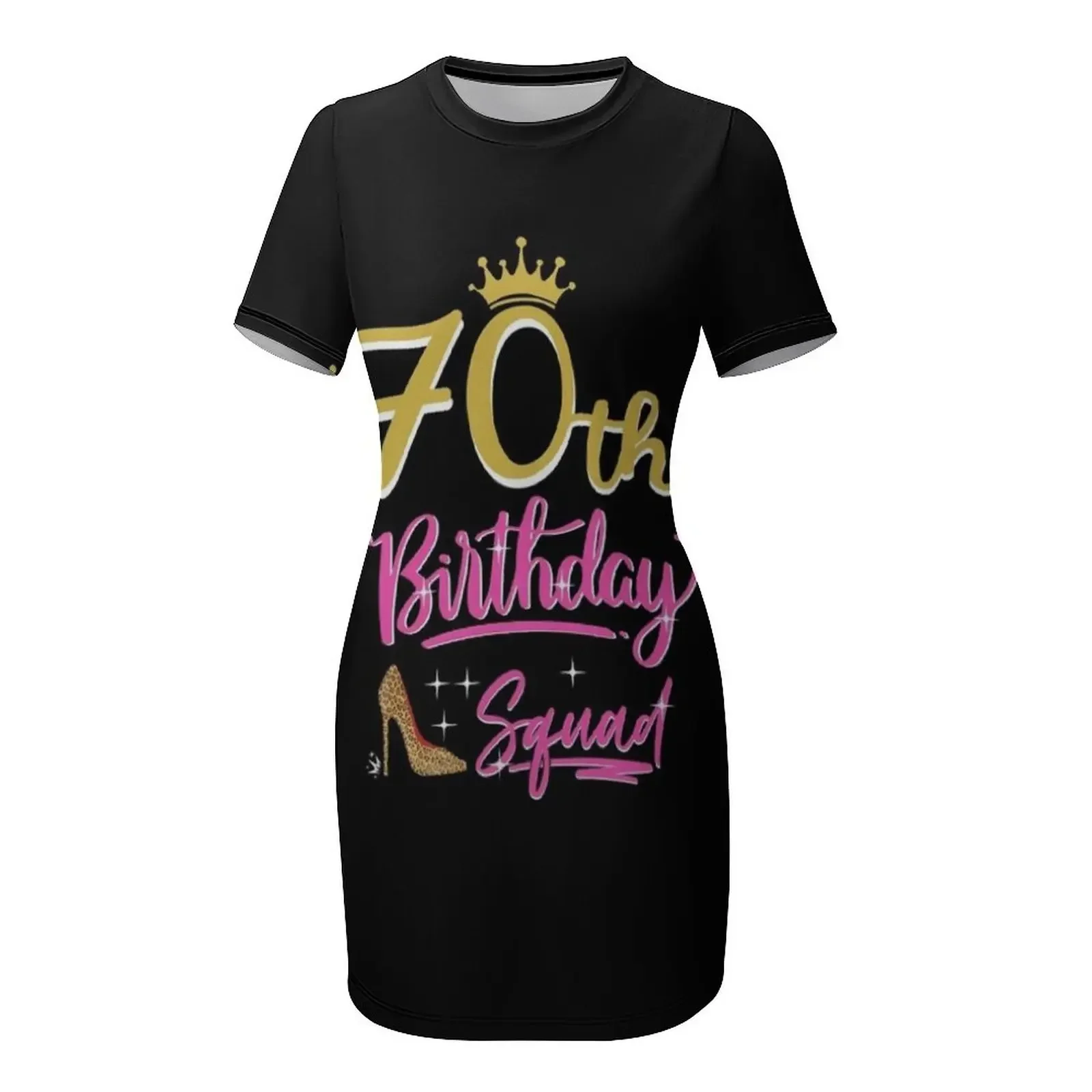 Gaun Lengan Pendek Hadiah Ulan - Summer Clothing For 70 Year Old Woman ulasan dan harga