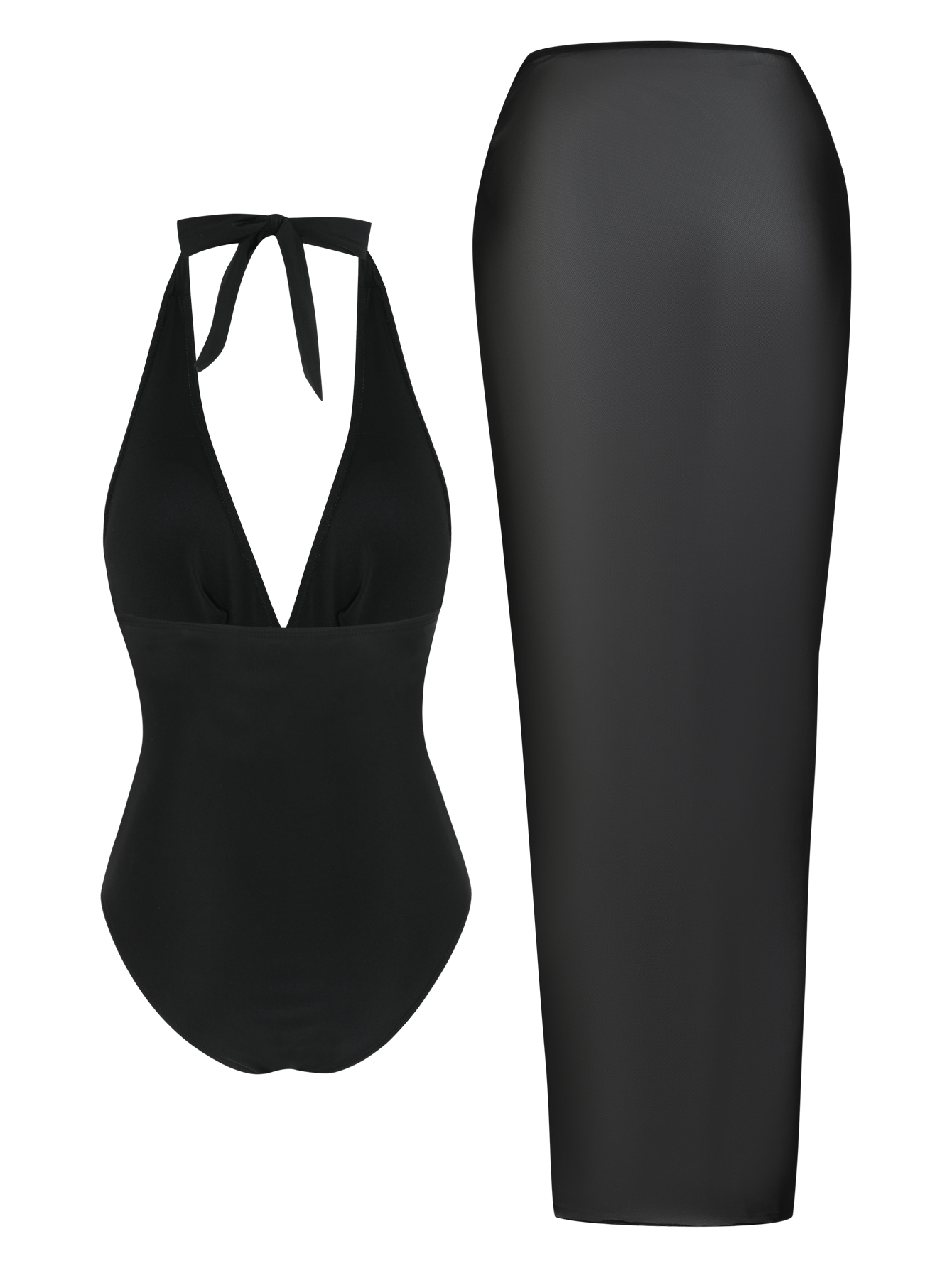 Baju Renang Wanita Model Halte - Swim Cover Up Mesh ulasan dan harga