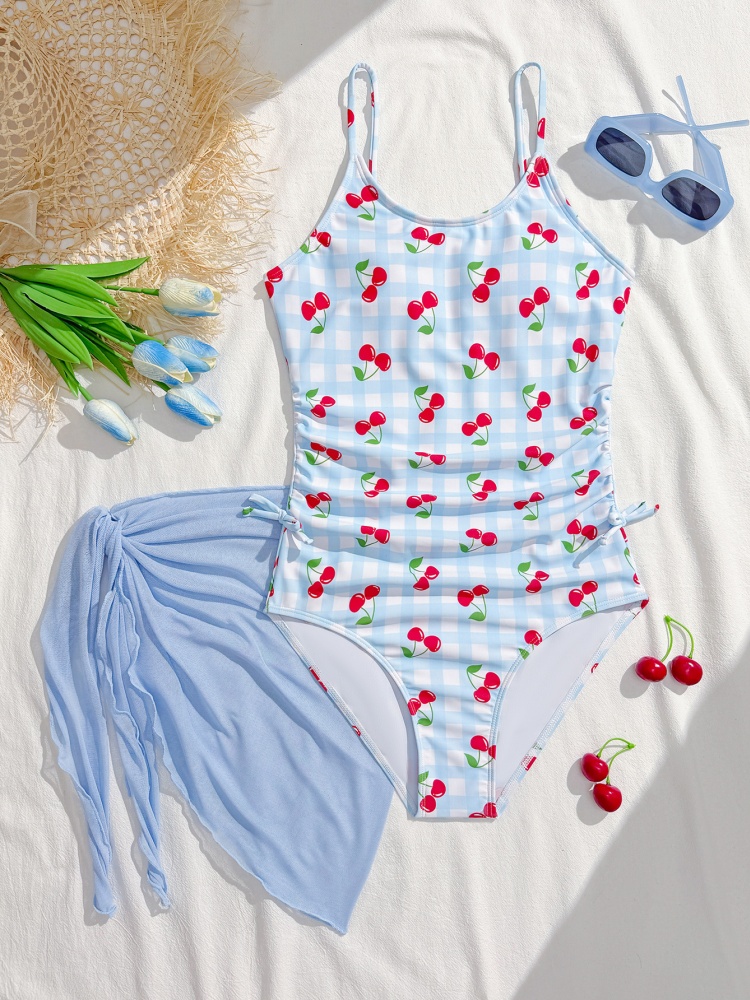Baju Renang Anak Perempuan One - Swim Cover Up Mesh ulasan dan harga