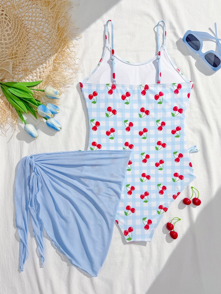 Baju Renang Anak Perempuan One - Swim Cover Up Mesh ulasan dan harga