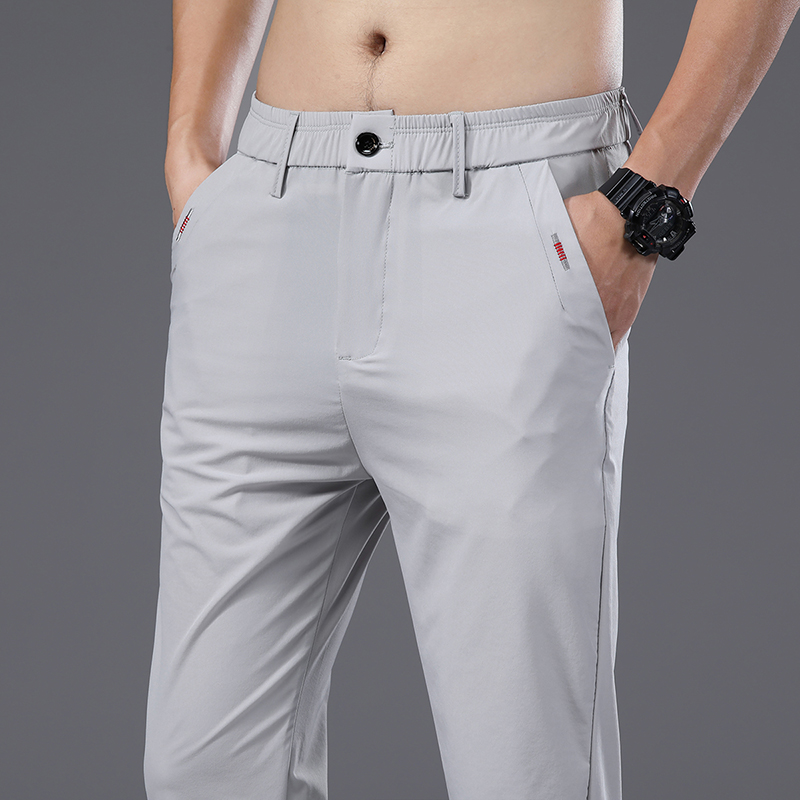 Celana Pria Tipis Bahan Sutra  - Summer Clothing Brands Men ulasan dan harga