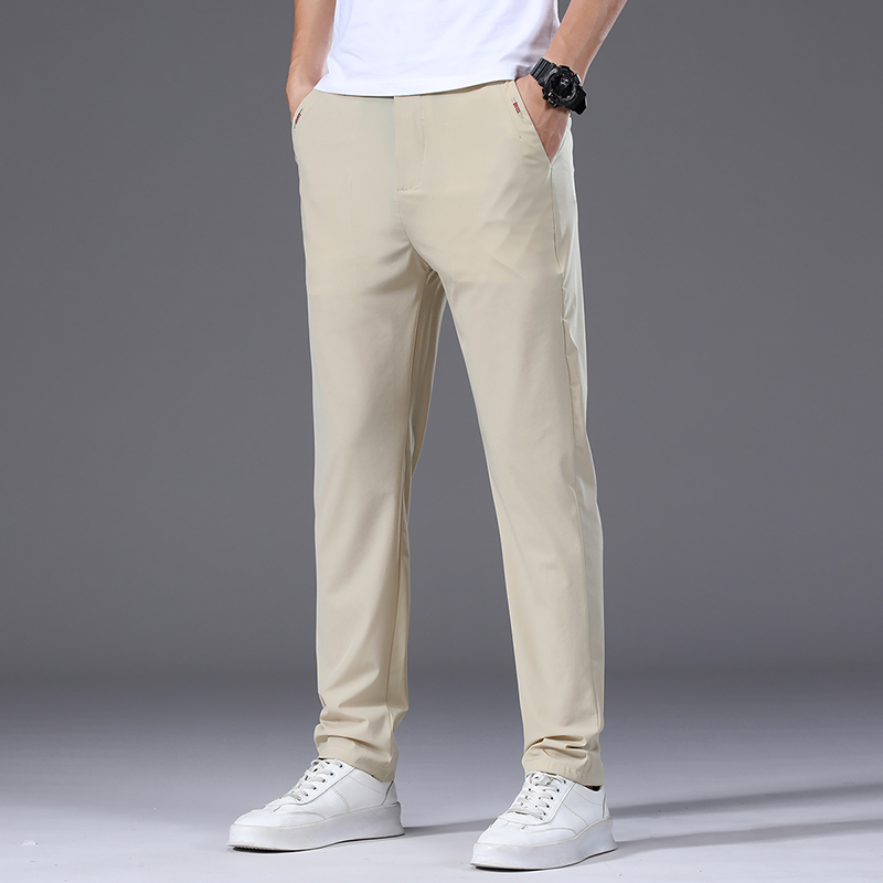 Celana Pria Tipis Bahan Sutra  - Summer Clothing Brands Men ulasan dan harga