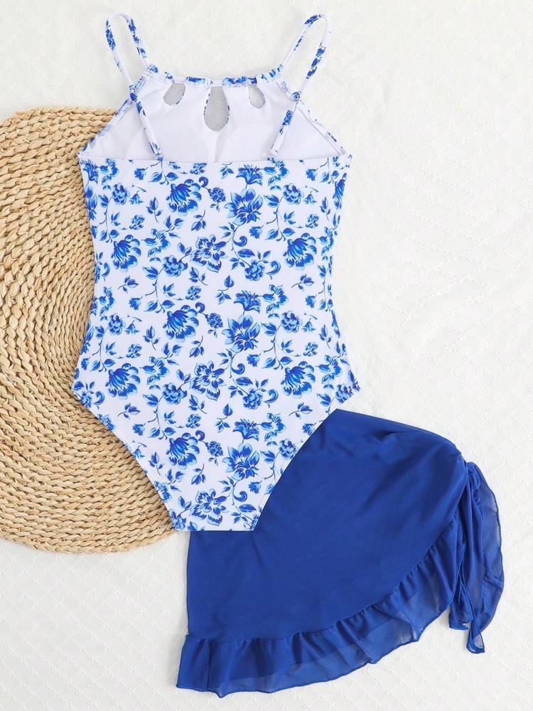 Baju Renang Anak Perempuan One - Swim Cover Up Mesh ulasan dan harga